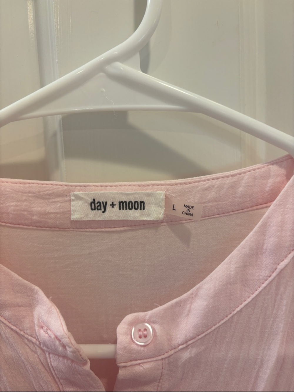 Light Pink Ruffle Blouse - Picture 4 of 4